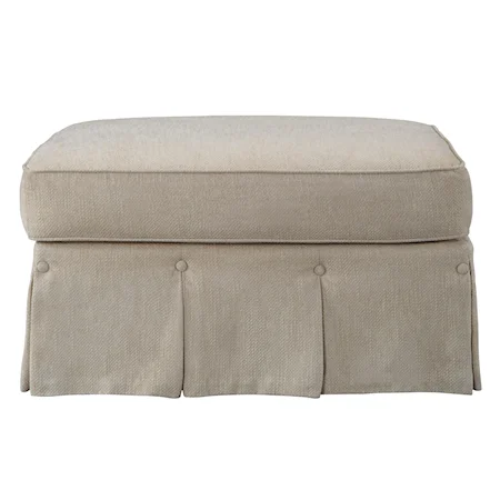 Skirted Ottoman